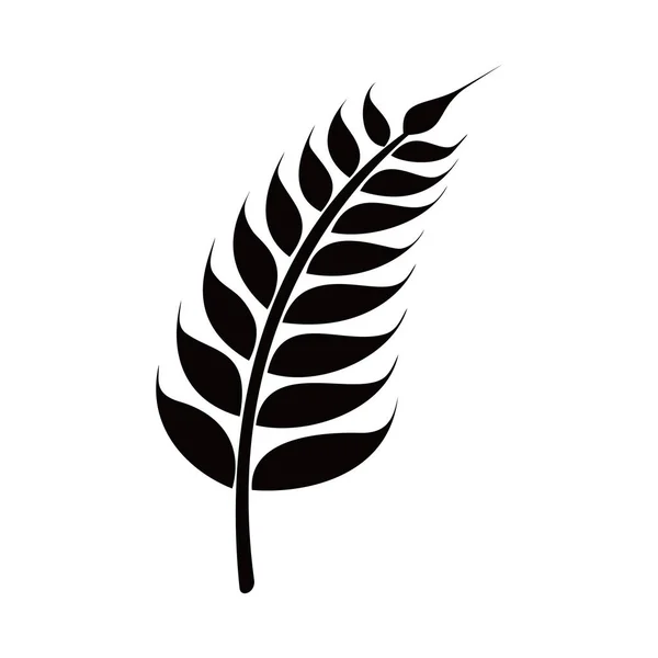 Weizenkorn Ikone Design Illustration Zeichen Und Symbol Der Landwirtschaft — Stockvektor