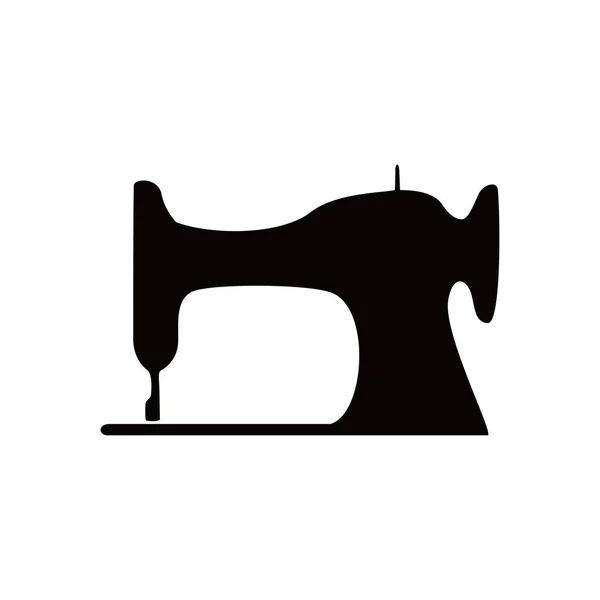 Ikonendesign Für Nähmaschinen Maßgeschneidertes Ausstattungsschild Und Symbol lizenzfreie Stockillustrationen