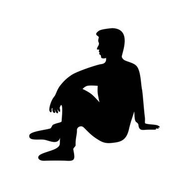 Siluet tasarımı. insanlar etkinlik.