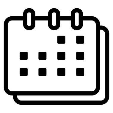 Calendar icon vector illustration graphic design