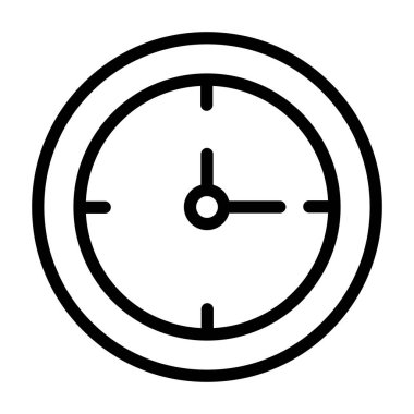 Clock icon vector illustration graphic design
