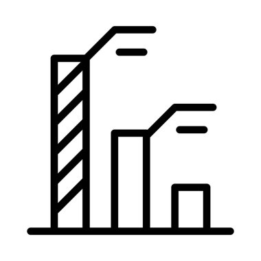 Chart icon vector illustration graphic design