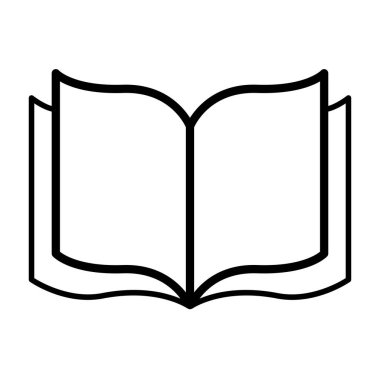 Book line icon illustration graphic design