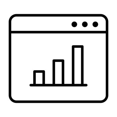 Data line icon illustration graphic design
