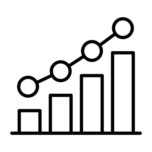 stock vector Data diagram line icon illustration graphic design