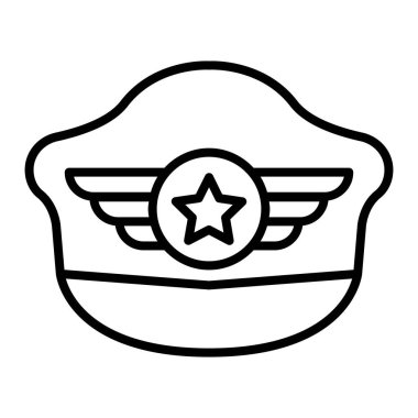 Seks oyuncağı çizgisi simgesi vektör illüstrasyon grafik tasarımı