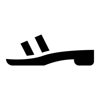 Kadın sandalet ikonu vektör illüstrasyon grafik tasarımı