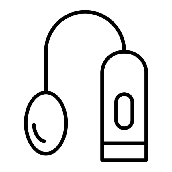 Perlenvibrator Symbol — Stockvektor