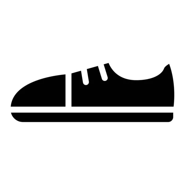 Sneaker Icono Vector Ilustración Diseño Gráfico — Vector de stock