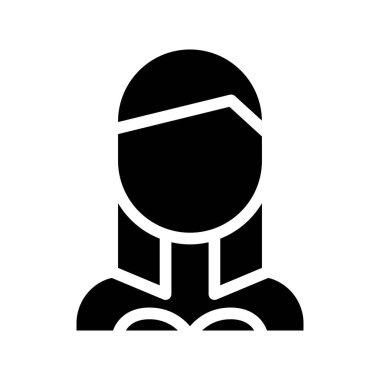 Gelin simgesi vektör illüstrasyon grafik tasarımı