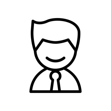 İnce çizgi üzerinde öğretmen simgesi