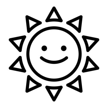 İnce çizgi stye yaz simgesi