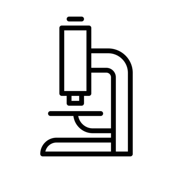 Icono Laboratorio Stye Línea Delgada — Vector de stock
