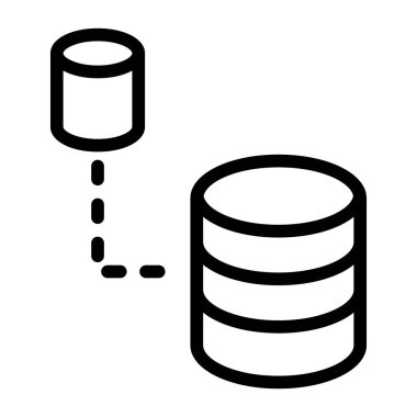 Veri paylaşım satırı simgesi