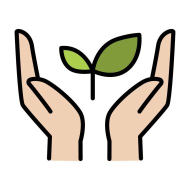 Koruma renk çizgisi simgesi