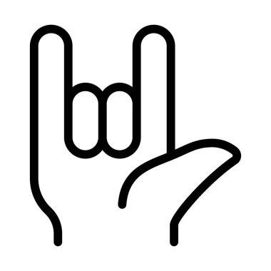 Aşk el işareti simgesi