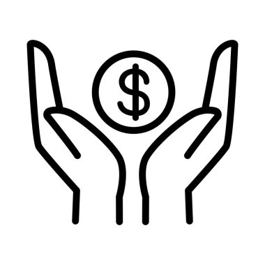 İnce çizgi biçiminde kar simgesi