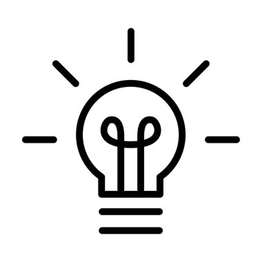 İnce satır biçiminde fikir simgesi