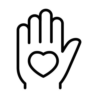 İnce çizgi biçiminde umut simgesi