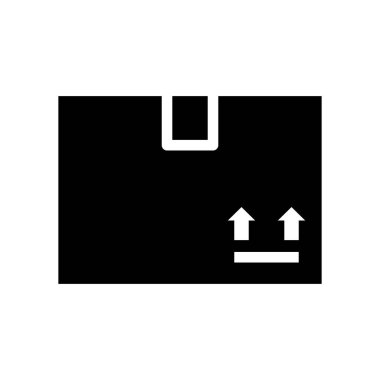 Düz simge biçiminde paket simgesi