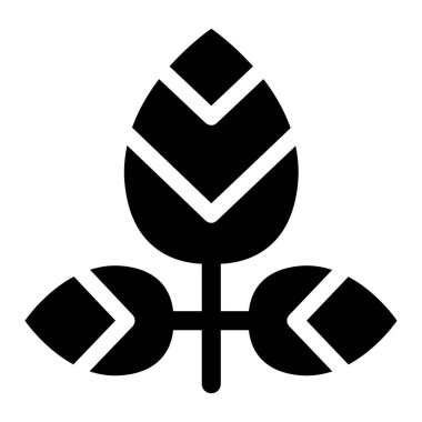 Düz simge biçiminde yaprak simgesi