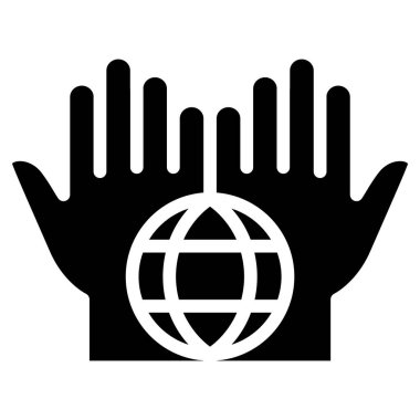 Düz simge biçiminde çevreci simge