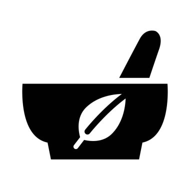 Havan simgesi düz simge biçiminde