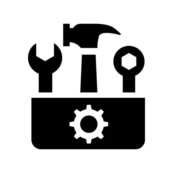 Maintenance Icon Flat Icon Style — Stock Vector