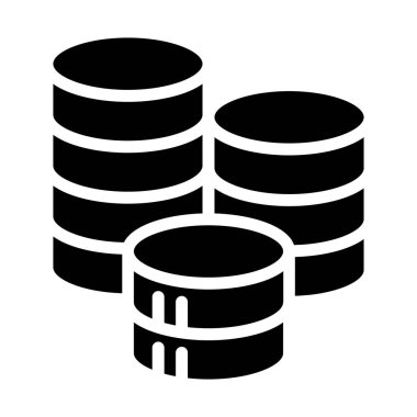 Fon simgesi vektör illüstrasyon grafik tasarımı