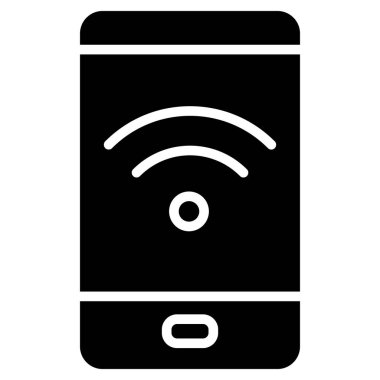 Wifi simgesi vektör illüstrasyon grafik tasarımı