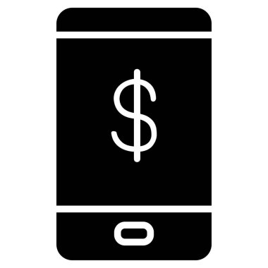 Çevrimiçi bankacılık simgesi vektör illüstrasyon grafik tasarımı