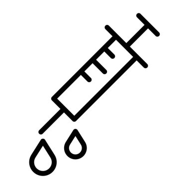 İnce çizgi şeklinde AHA simgesi. Vektör illüstrasyon grafik tasarımı