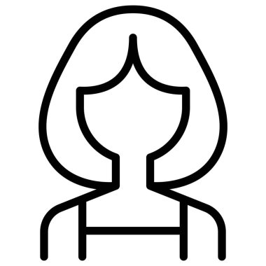 Ana simge ince çizgi şeklinde. Vektör illüstrasyon grafik tasarımı