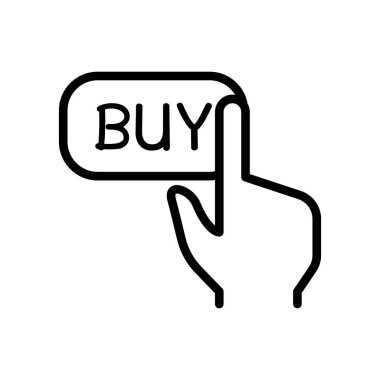 İnce çizgi şeklinde çevrimiçi simge alışverişi. Vektör illüstrasyon grafik tasarımı