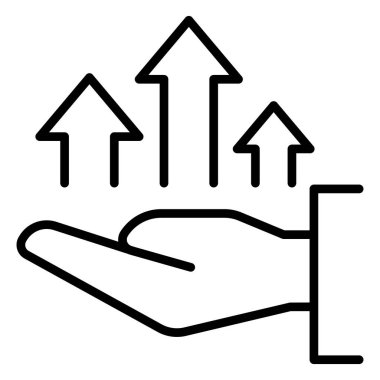 İnce çizgi biçimi Vektör grafik tasarımında büyütme simgesi