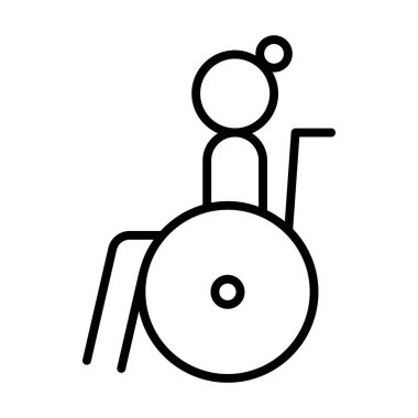 İnce çizgi biçimi Vektör çizimi grafik tasarımı içindeki yaşlı simgesi