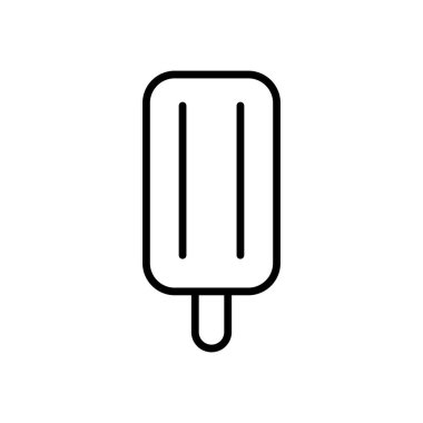 İnce çizgi biçimi Vektör grafiksel tasarımı ile çubuk simgesi