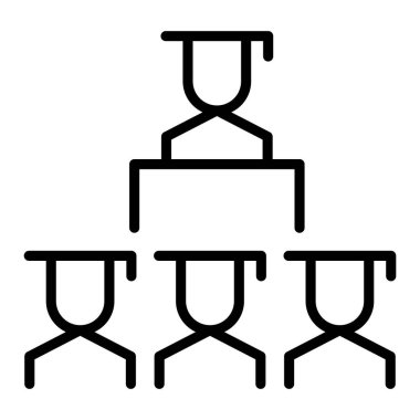 İnce çizgi biçim vektör illüstrasyon grafik tasarımında mezuniyet simgesi