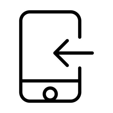 İnce çizgi biçimi Vektör grafik tasarımı ile veri transfer simgesi