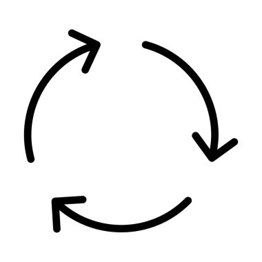 İnce çizgi biçimi Vektör çizim grafiksel tasarımı ile ok simgesi