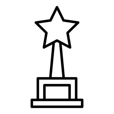 İnce çizgi biçimi Vektör grafik tasarımı ile hatıra simgesi