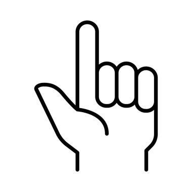 İnce satır biçimi Vektör illüstrasyon grafik tasarımı ile fikir simgesi