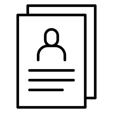 İnce çizgi biçimi Vektör illüstrasyon grafik tasarımında simgeye devam et