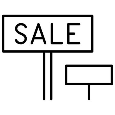 İnce çizgi biçimli vektör grafik tasarımı ikonu