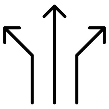 İnce çizgi biçimi vektör grafik tasarımı ile dağıtım simgesi