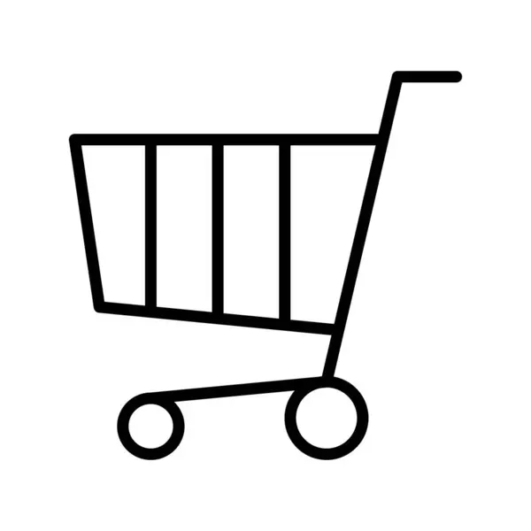 İnce çizgi biçimli vektör grafik tasarımı ile çevrimiçi simge alışverişi yapılıyor