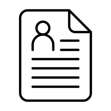 İnce çizgi biçimi Vektör illüstrasyon grafik tasarımında simgeye devam et