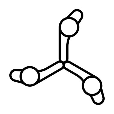 takım çalışması simgesi ince çizgi biçimi Vektör grafik tasarımı