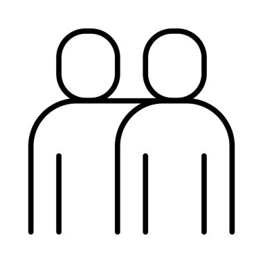 Help, support icon in thin line style Vector illustration graphic design