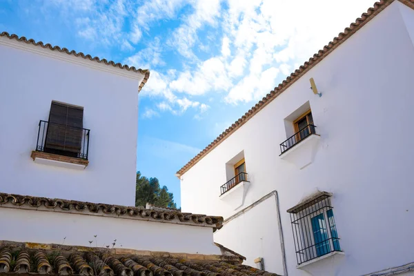 Vitt Hus Sierra Andalusien Spanien — Stockfoto